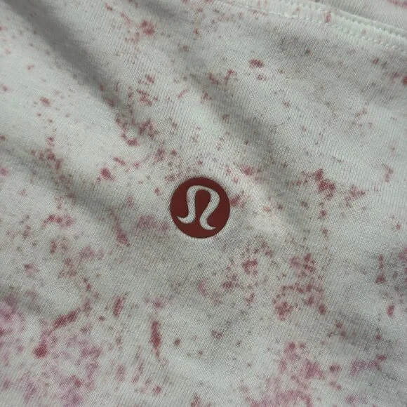 Lululemon Women's Back in Action Long Sleeve Shirt - White/Pink - Picture 4 of 7